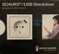 Preview: Busch Jaeger Schuko / USB - Steckdose 20EUCBUSB-84