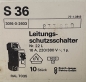 Preview: Sicherungsautomat LS-Schalter Busch Jaeger S36 16A 1pol