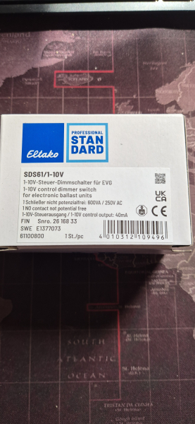 Eltako SDS61/1  1-10V Steuer-Dimmschalter