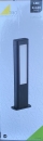 Stand / Poller Leuchte TRIO Rhine 50cm anthrazit